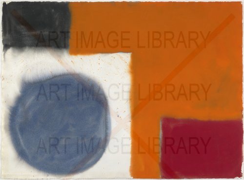 Image no. 5214: Soft Blue Grey Disc and Or... (Patrick Heron), code=S, ord=0, date=-